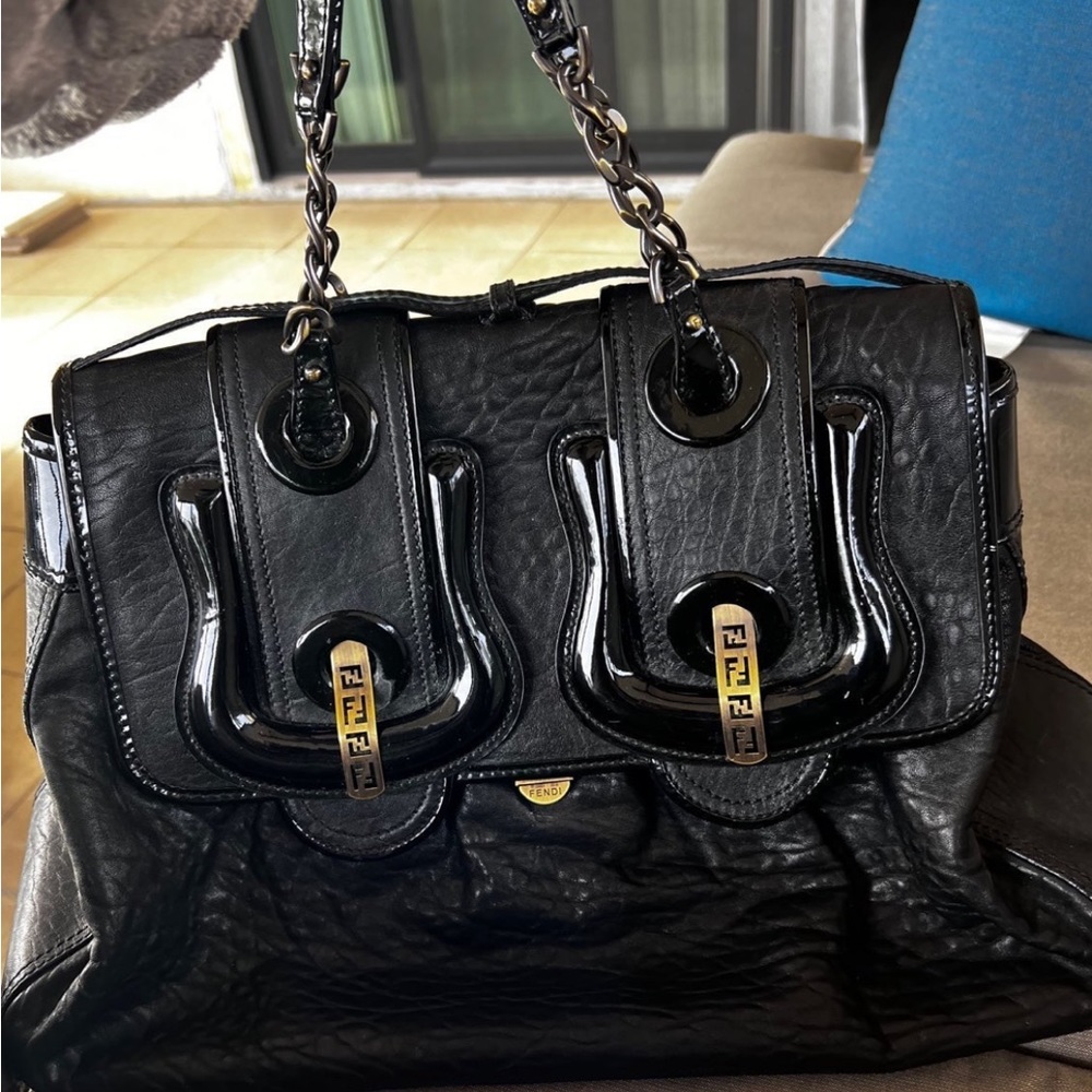Fendi Leather B Bag